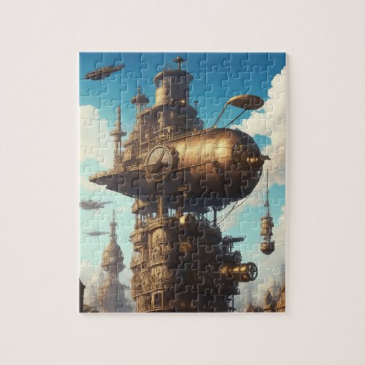 Motorstad Legpuzzel (Verticaal)