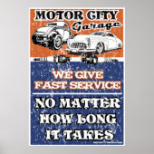 MOTORSTADSGARAGE 2 POSTER (Voorkant)