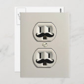 Motorstopcontact Briefkaart (Voorkant / Achterkant)