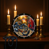 motortankstation grote klok