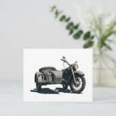  motortekening briefkaart (Staand voorkant)