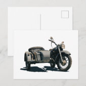  motortekening briefkaart (Voorkant / Achterkant)
