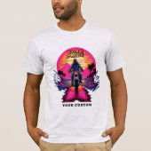 MotorVivid Color op Sunset T-shirt (Voorkant)