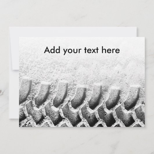 Motorvoorstelling Kaart (Voorkant)