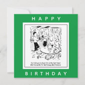 Motorway Maintenance Life in the Fast Lane Cartoon Kaart (Voorkant)