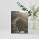 Motorweg op Priest Grade, Moccasin CA Briefkaart (Staand voorkant)