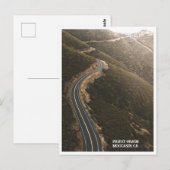 Motorweg op Priest Grade, Moccasin CA Briefkaart (Voorkant / Achterkant)