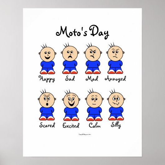 Moto's Day Poster (Voorkant)