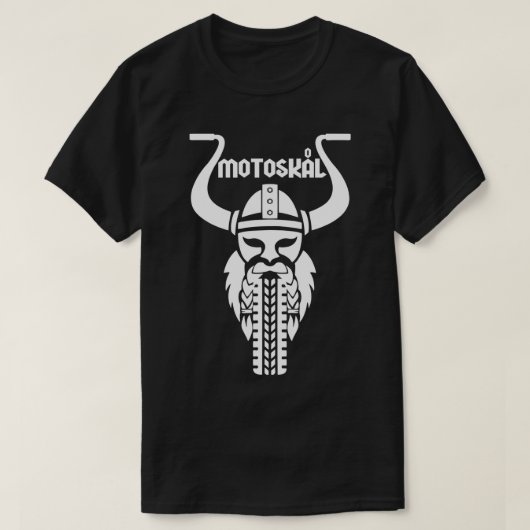Motoskl White Edition T-shirt (Design voorkant)