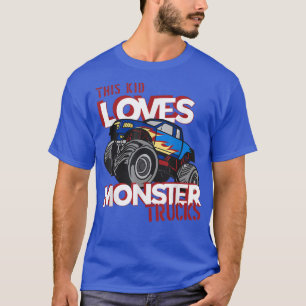 Motosport I Trucker Kind I Dit Kind houdt van Mons T-shirt