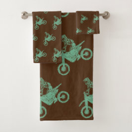 Motosport, Offroad bike Bad Handdoek
