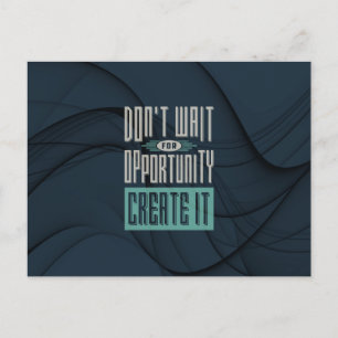 Motovatie - Mogelijkheid Briefkaart