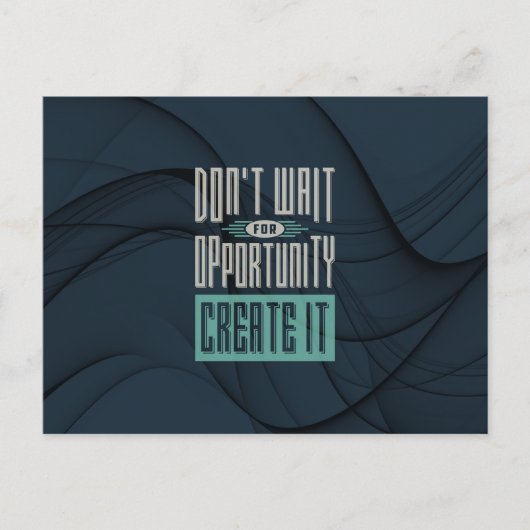 Motovatie - Mogelijkheid Briefkaart (Voorkant)