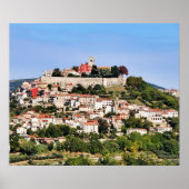 Motovun Kroatië Poster (Voorkant)