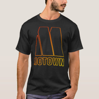 Motown Records - Logo met contouren T-shirt