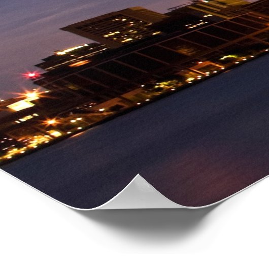 Motown Skyline Poster (Hoek)