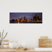 Motown Skyline Poster (Keuken)