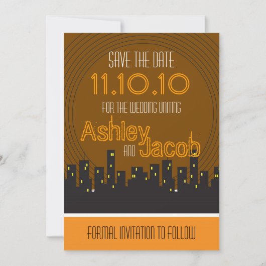 Motown Uitnodiging (Voorkant)