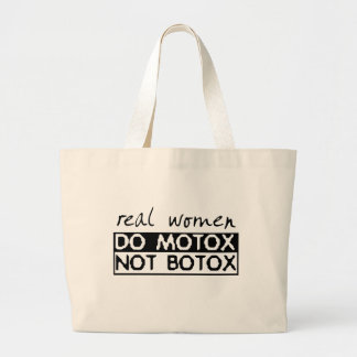 Motox Not Botox Dirt Bike Motocross Bag Grote Tote Bag