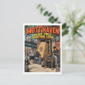 Mott Haven Blok Eerst Briefkaart (Staand voorkant)