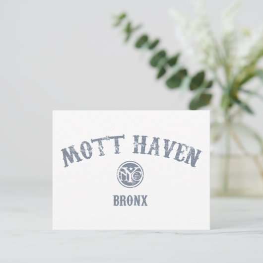 Mott Haven Briefkaart (Staand voorkant)