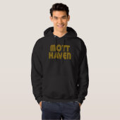 MOTT HAVEN Bronx NY Retro 2 Hoodie (Voorkant volledig)