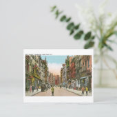 Mott Street, CHINATOWN, New York City () Briefkaart (Staand voorkant)