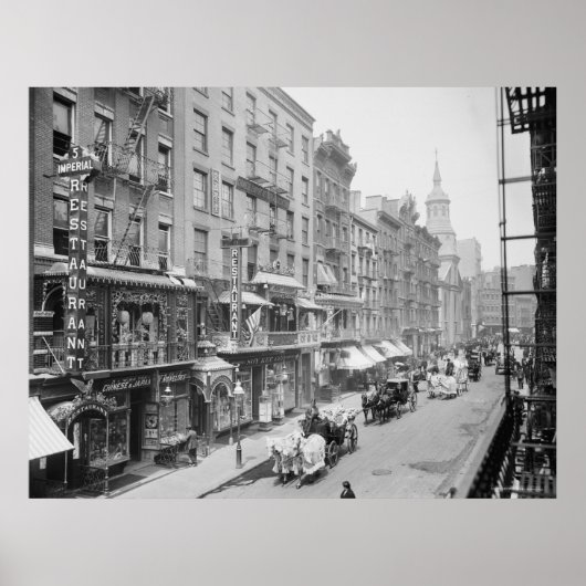 Mott Street Poster (Voorkant)