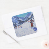 Mottaret Vierkante Sticker (Envelop)