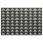Motten in zwart, wit en grijs stof (Fat Quarter)