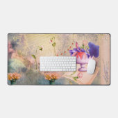Motten, slipjes en een fruitschaal bureaumat (Keyboard & Muis)