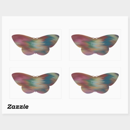 motten Sticker in acrylstijl (Vel)