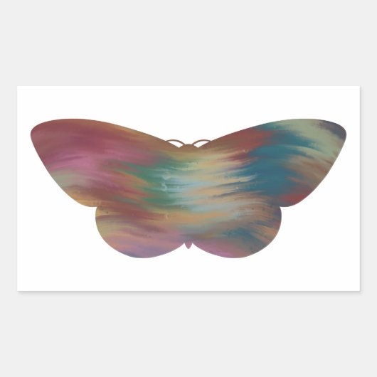 motten Sticker in acrylstijl (Voorkant)