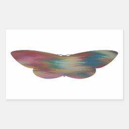 motten Sticker in acrylstijl