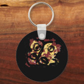 Mottenherfst Sleutelhanger (Voorkant)