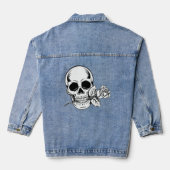 Mottim Denim Jas Jacket (Achterkant)