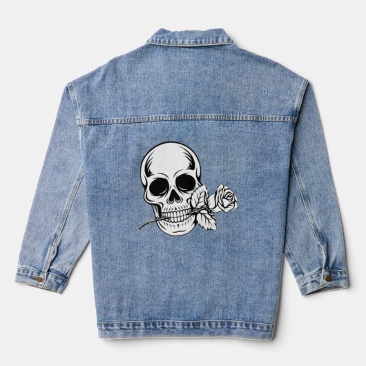 Mottim Denim Jas Jacket (Achterkant)