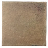 Mottled Marked Earth Tone Wall Decor Art Nouveau Tegeltje (Voorkant)