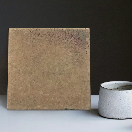 Mottled Marked Earth Tone Wall Decor Art Nouveau Tegeltje