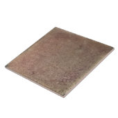 Mottled Marked Earth Tone Wall Decor Art Nouveau Tegeltje (Zijkant)