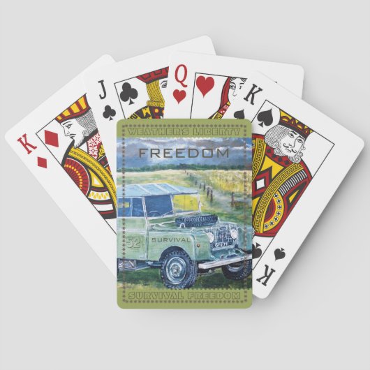 Motto Bicycle Poker Cards 52 SURVIVAL Speelkaarten (Achterkant)