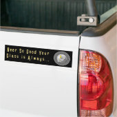 Motto-Bumpersticker Bumpersticker (Op Truck)