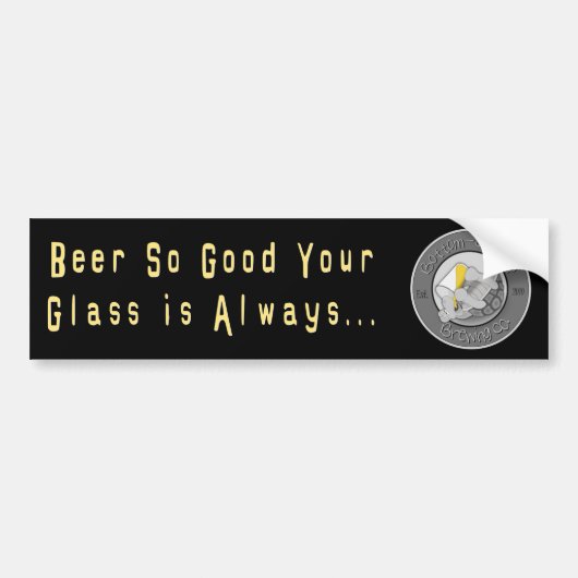 Motto-Bumpersticker Bumpersticker (Voorkant)