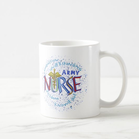 Motto legerverpleegster  koffiemok (Rechts)