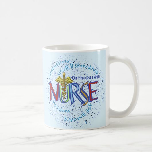 Motto Orthopedische Verpleegster mok (Rechts)
