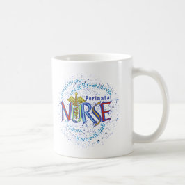 motto Perinatale verpleegster Koffiemok