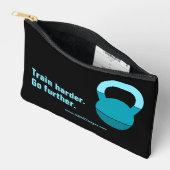 Motto Train Harder Go Further Electric-Blue Black Etui (Open)