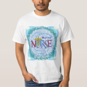 motto van de zeeverpleegster t-shirt