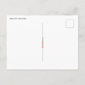 Motto van het Briefkaart St. César de Bus (SLE 001 (Achterkant)