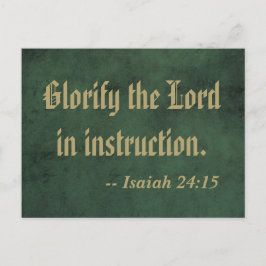 Motto van het Briefkaart St. César de Bus (SLE 001